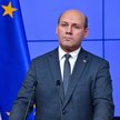 Szymon Szynkowski vel Sęk, minister ds. europejskich w ubiegłym tygodniu próbował w Brukseli nawiąza