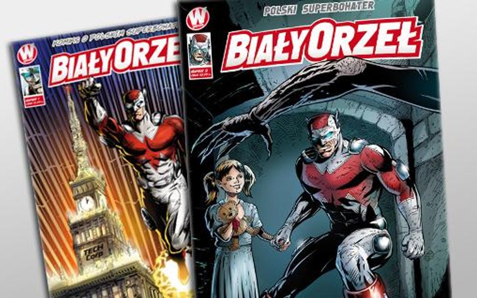 Komiks Biały Orzeł o polskim superbohaterze