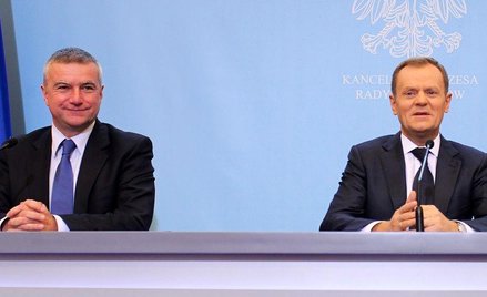 Paweł Graś i Donald Tusk