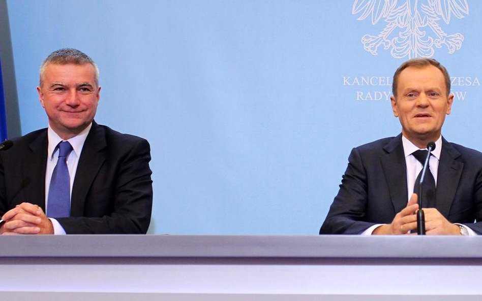 Paweł Graś i Donald Tusk