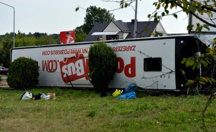 Nowa Dęba: Wypadek Polskiego Busa