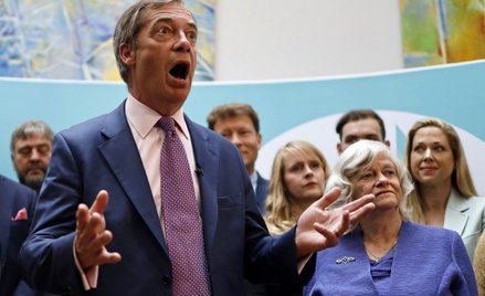 Partia Brexit wskakuje na pierwsze miejsce w sondażu