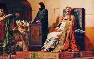 „Trupi synod”, czyli pośmiertny sąd nad papieżem Formozusem (obraz Jeana-Paula Laurensa).