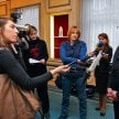 Szef białoruskiej dyplomacji Siarhiej Martynau po rozmowach z Catherine Ashton spotkał się z prasą
