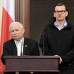 Premier RP Mateusz Morawiecki i wicepremier, prezes PiS Jarosław Kaczyński