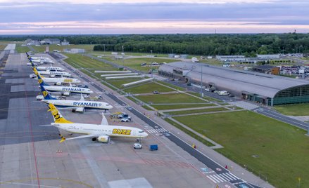 W listopadzie w Modlinie więcej pasażerów niż rok wcześniej