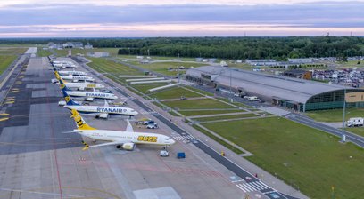 W całym ubiegłym roku Modlin obsłużył nieco ponad 1,75 mln pasażerów, co oznaczało spadek o ponad 37