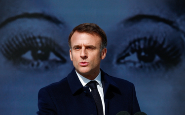 Prezydent Francji Emmanuel Macron powiedział, że kraje zachodnie nie powinny wykluczać wysłania w pr