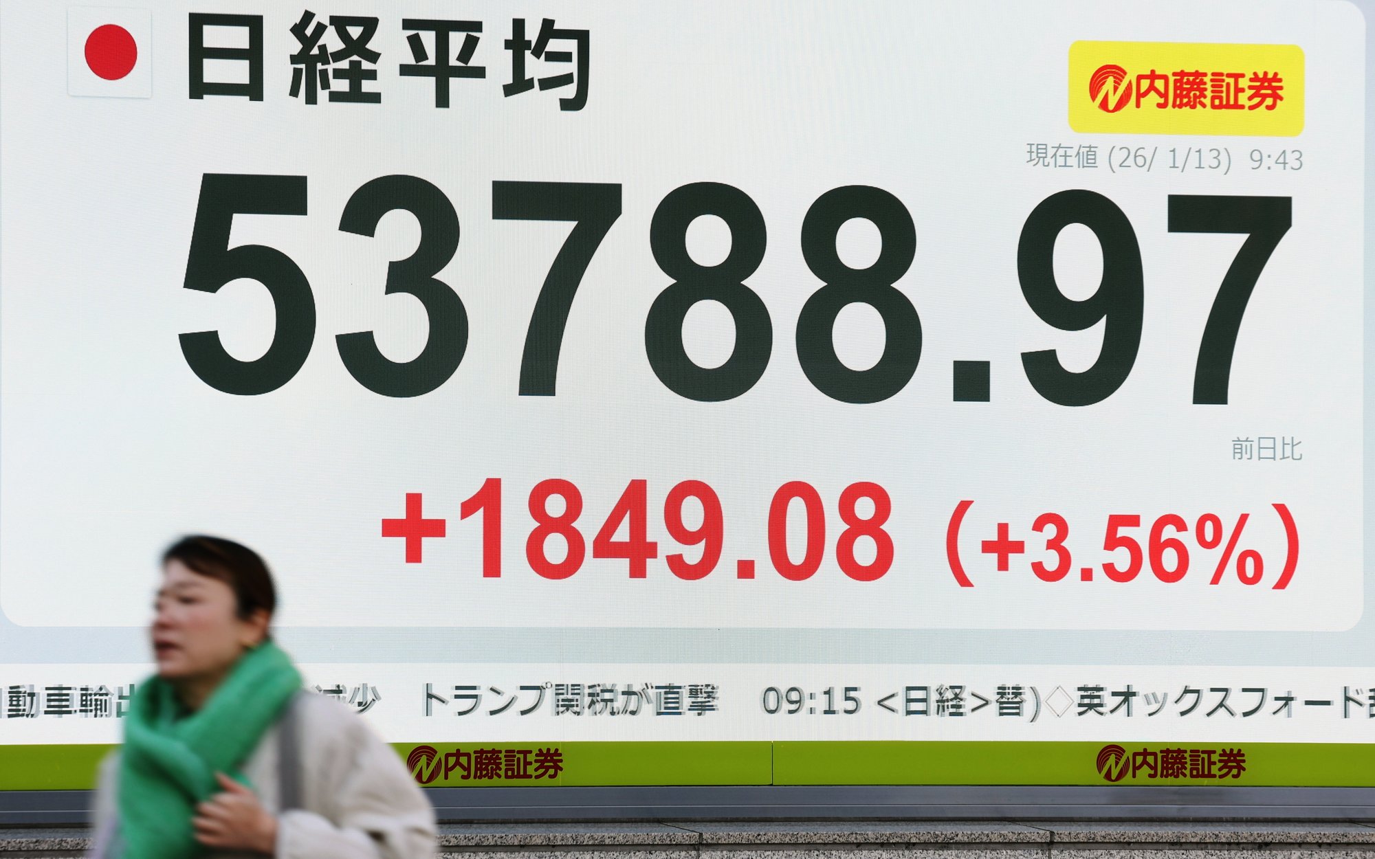 Giełda w Tokio z rekordem, bo może dojść do wyborów