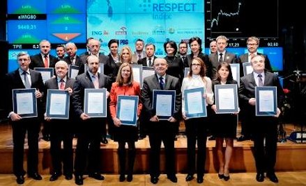 Nowe spółki w indeksie Respect