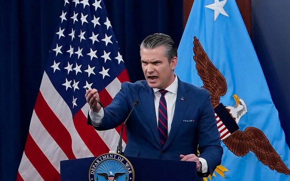 Sekretarz obrony USA Pete Hegseth