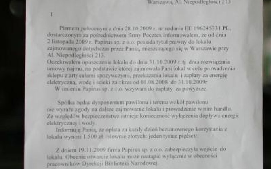 Firma nie wierzy prezesowi i nie chce z nim współpracować