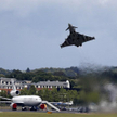 Eurofighter Typhoon na pokazie w Farnborough