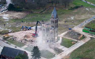 Niemiecki koncern zburzył neoromańską katedrę. Przegrała z planami rozbudowy kopalni