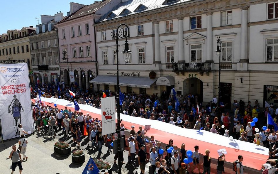 Schetyna: 50 tys. na Marszu Wolności? Wystarczy