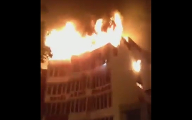 Pożar hotelu w stolicy Indii: Jest wiele ofiar