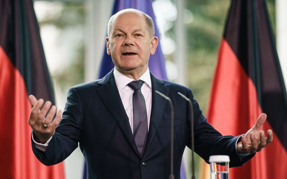 Scholz: To właśnie dostarczona przez nas broń zmieniła sytuację na Ukrainie