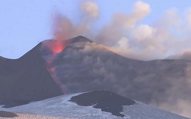 Etna wybucha i rani ludzi