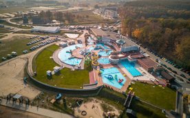 Termy Uniejów oddalone są od Warszawy o ok. 170 km