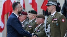 Gen. bryg. Mariusz Chmielewski i wicepremier, minister obrony narodowej Władysław Kosiniak-Kamysz