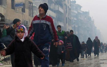 Tym cywilom udało się opuścić wschodnie Aleppo.