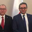 od lewej: Przemysław W. Radzik i Michał Lasota