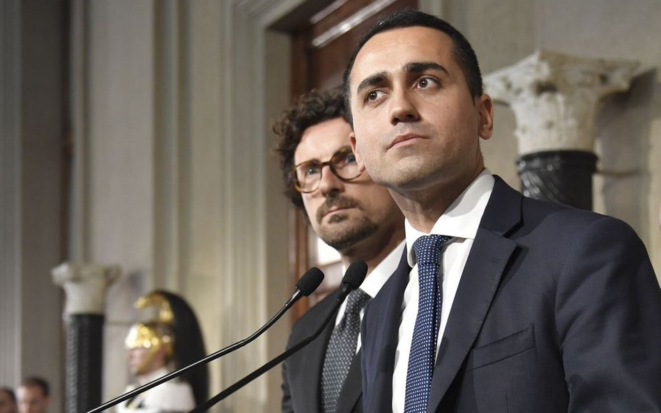 Luigi Di Maio, lider Ruchu Pięciu Gwiazd