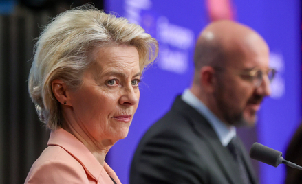 Ursula von der Leyen, przewodnicząca Komisji Europejskiej na szczycie w Brukseli