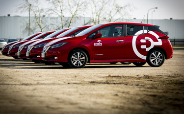 Elektryczny Nissan Leaf we flocie Orlenu