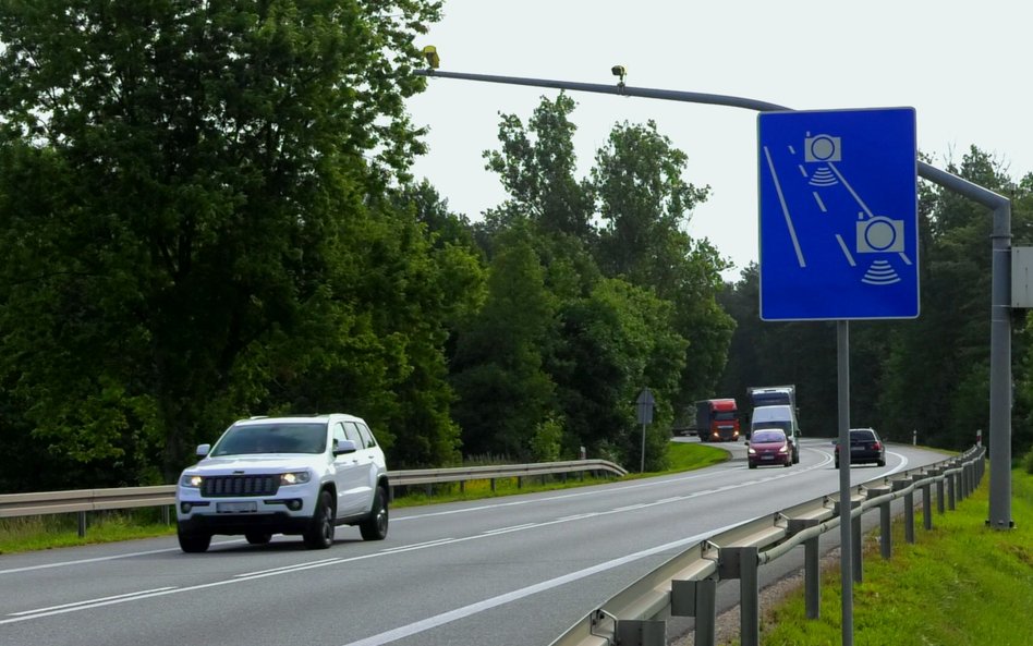 Nowy odcinkowy pomiar prędkości uruchomiono w województwie łódzkim