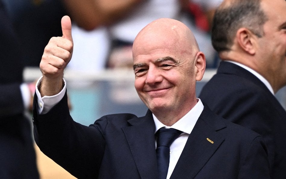 Prezes FIFA Gianni Infantino