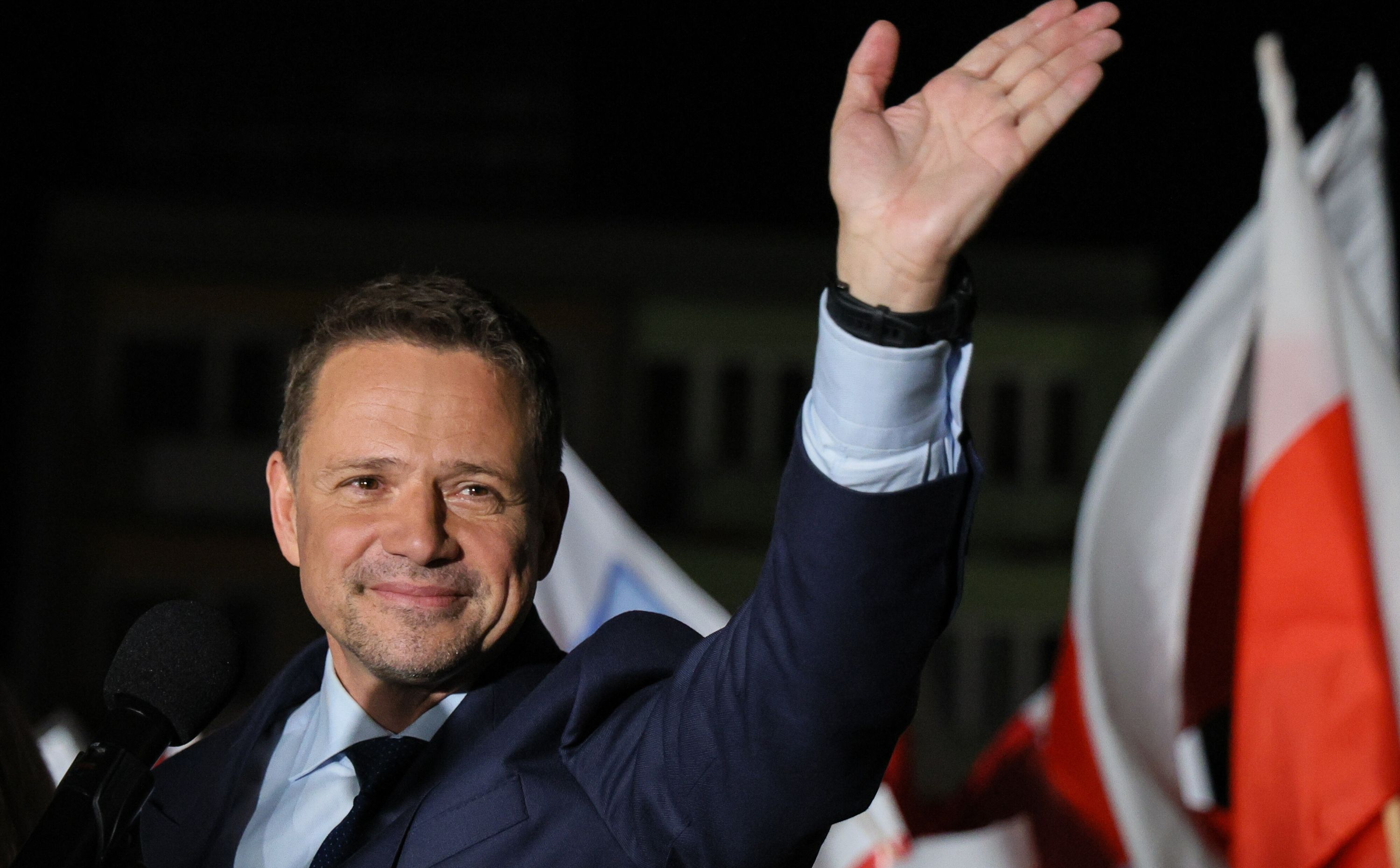 Rafał Trzaskowski komentuje sondażowe wyniki wyborów prezydenckich