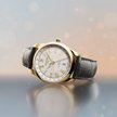 Longines Master Collection GMT dostępny jest z kopertą w żółtym i różowym złocie.