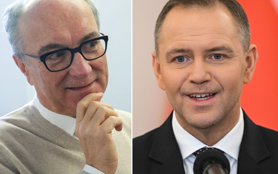 Włodzimierz Czarzasty i Karol Nawrocki