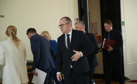 Minister sprawiedliwości Adam Bodnar przed posiedzeniem rządu w KPRM w Warszawie, 16 lipca 2024 r.