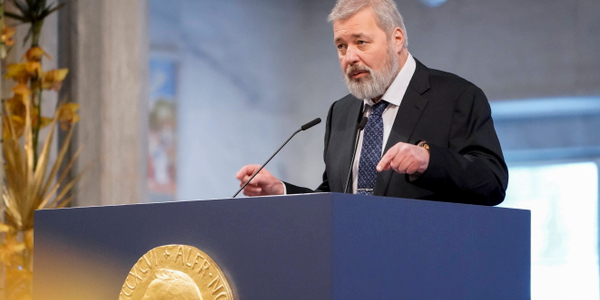 Rosyjski dziennikarz sprzedaje Nobla na rzecz Ukrainy