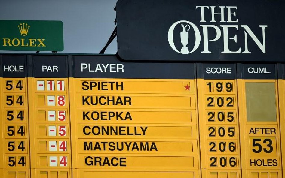 The Open: Jordan Spieth na każdą pogodę
