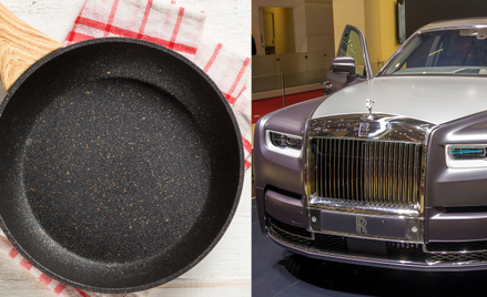 Za porównanie patelni do Rolls-Royce’a można słono zapłacić