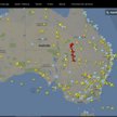 Flightradar pokazuje trasę Świętego Mikołaja