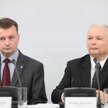 Mariusz Błaszczak i Jarosław Kaczyński