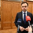 Minister finansów i gospodarki Andrzej Domański