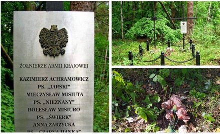 Białoruś. Zniszczony kolejny grób żołnierzy Armii Krajowej