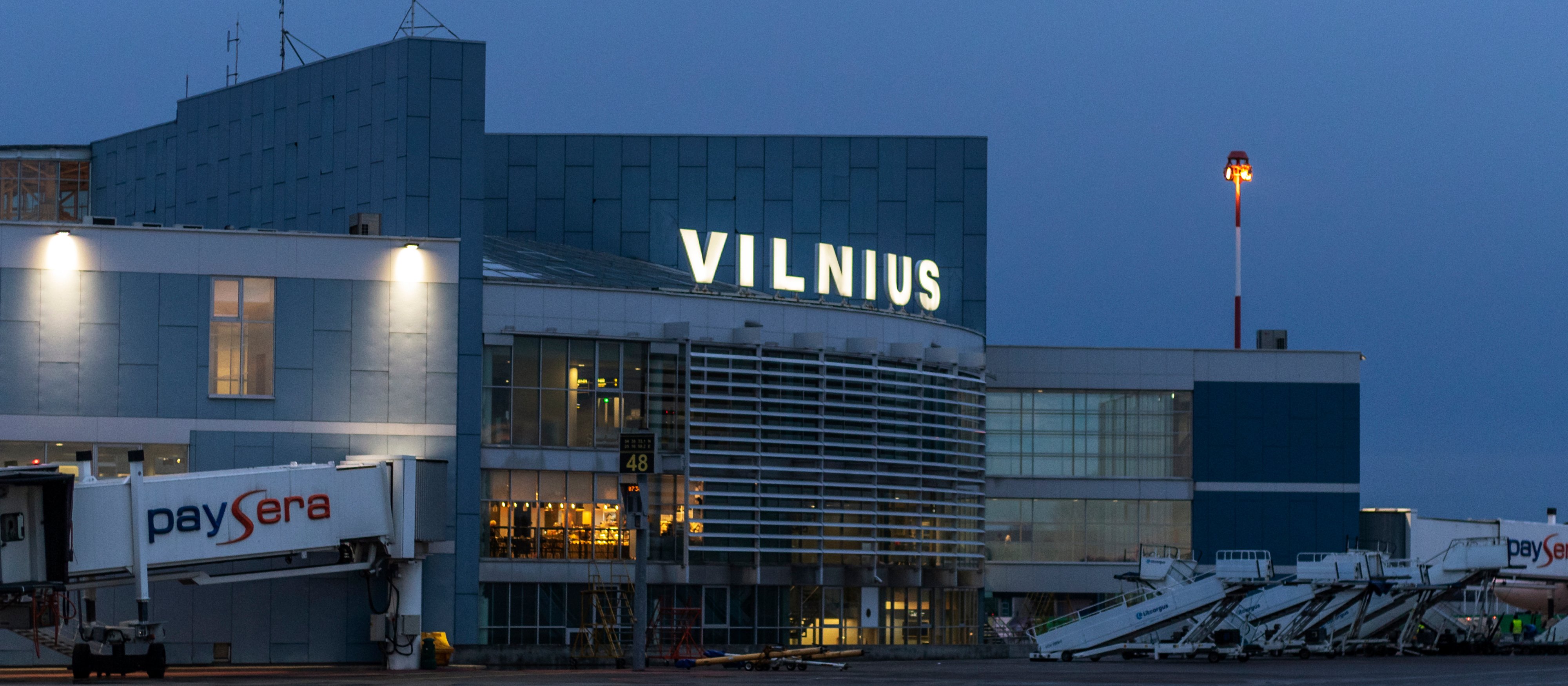 Lotnisko w Wilnie zamknięte. To kolejny taki przypadek nad Litwą