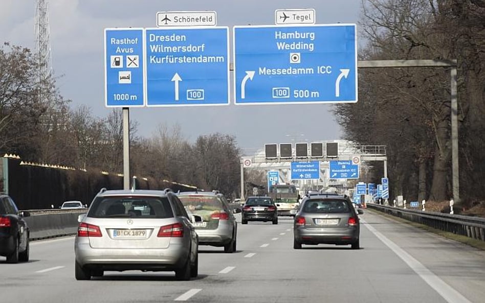Niemieckie autostrady będą płatne