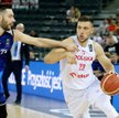 Michał Michalak (z prawej) i Kristian Kullamae z Estonii podczas meczu półfinałowego turnieju prekwa