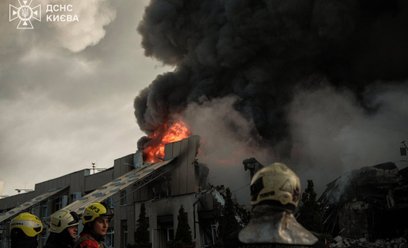 Kijów był w nocy celem zmasowanego ataku powietrznego Rosji