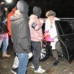 Były poseł Janusz Palikot doprowadzany przez funkcjonariuszy CBA do Dolnośląskiego Wydziału Zamiejsc