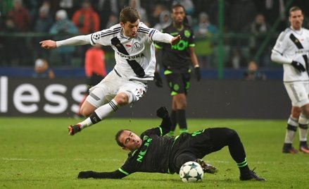 Liga Mistrzów: Legia Warszawa - Sporting Lizbona 1:0