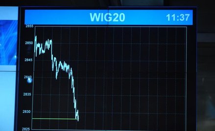 Kolejny dzień spadków na GPW