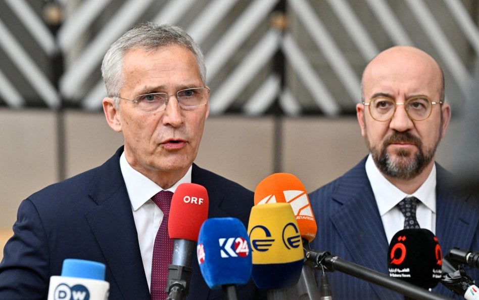 Jens Stoltenberg i Charles Michel